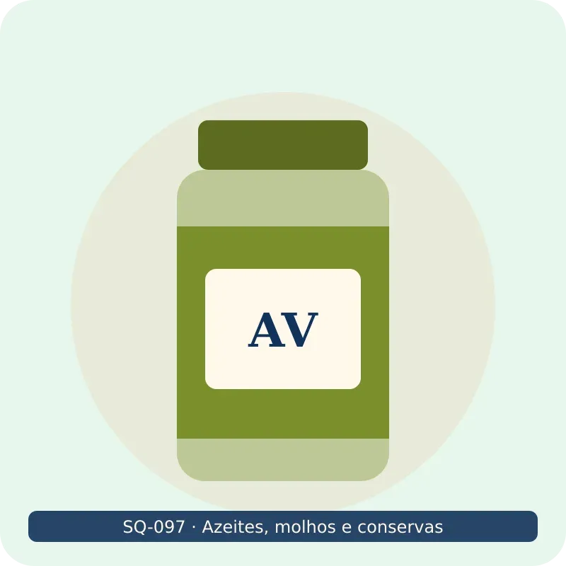 Azeitonas verdes em conserva