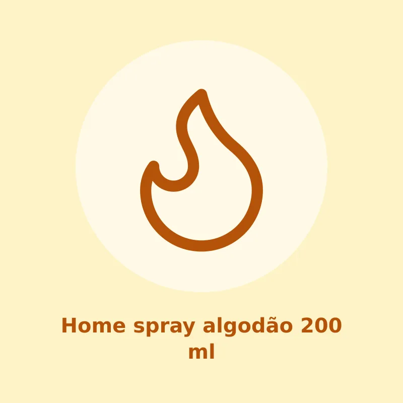 Home spray algodão 200 ml